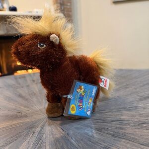 Webkinz Lil’ Kinz Horse Plush w/ Sealed Code Ganz HS103 Stuffed Animal